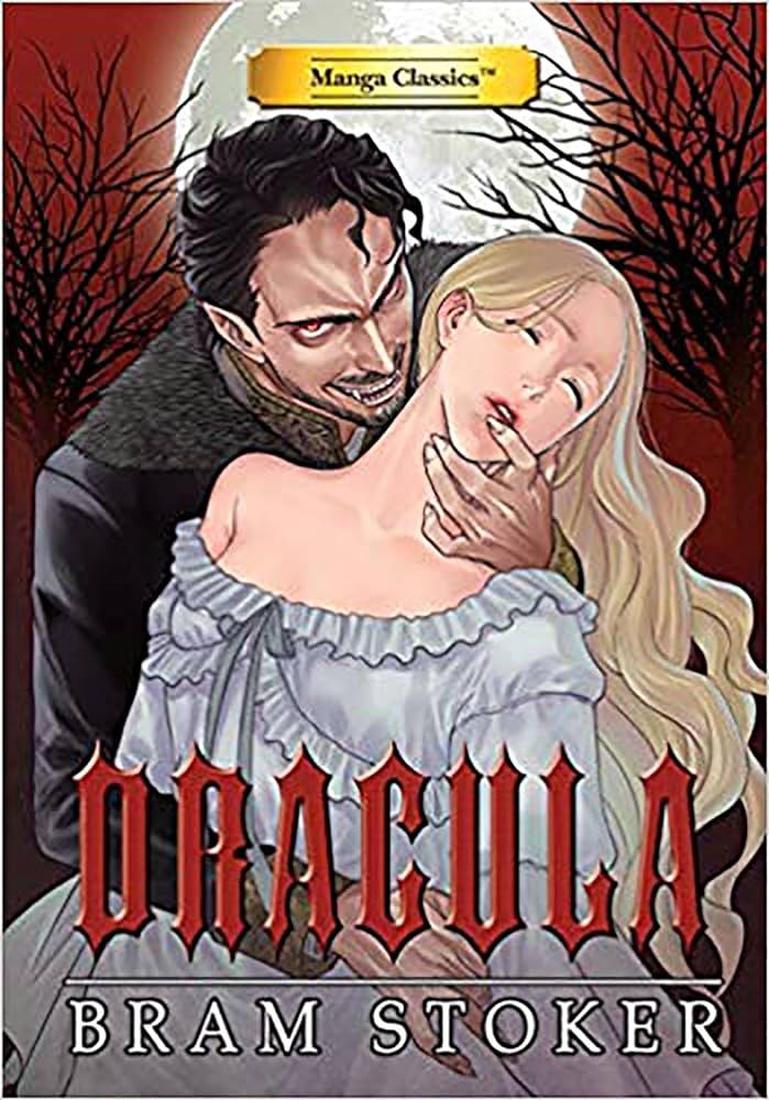 cover of manga classics dracula.