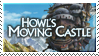 howl's moving castle stamp