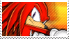 knuckles the echidna stamp