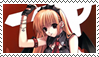 oldweb anime girl stamp