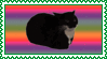 maxwell the cat rotating stamp