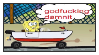 spongebob god fucking damn it stamp
