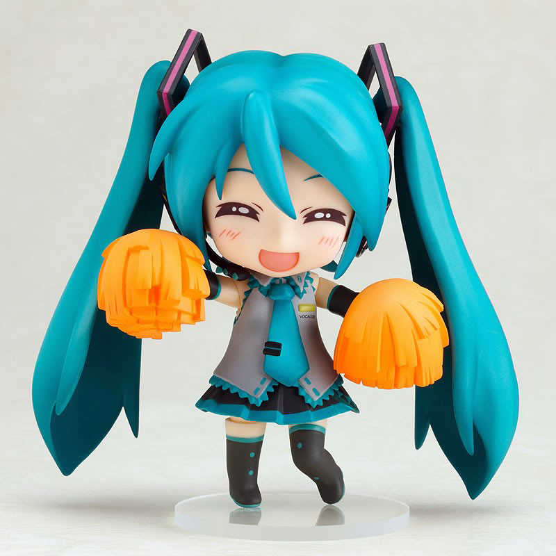 miku's cheerful nendoroid, released in 2011.